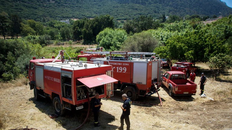 Κρήτη: Φωτιά σε χώρο απορριμμάτων στην Ιεράπετρα – Δεν συντρέχει λόγος ανησυχίας