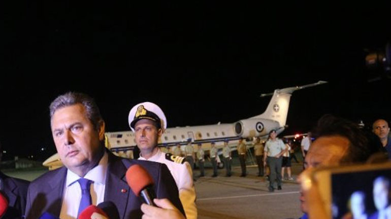 Καμμένος: Ο ελληνικός λαός σύσσωμος, ενωμένος υποδέχεται τους δύο Έλληνες στρατιωτικούς