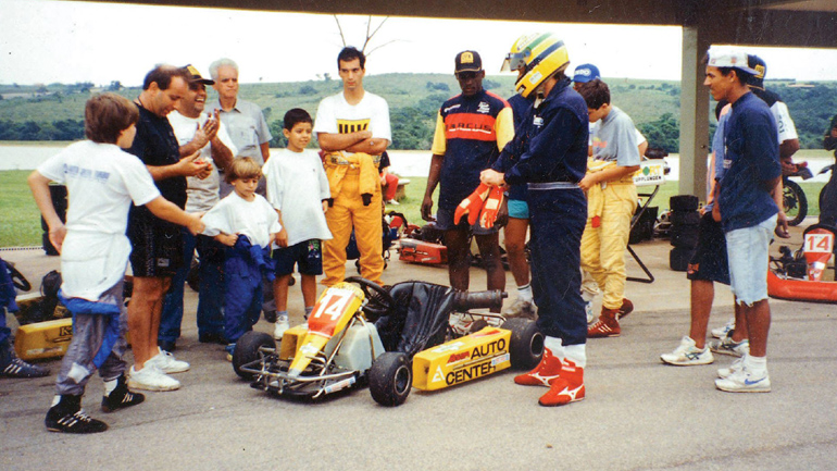 Το τελευταίο καρτ που οδήγησε ο Ayrton Senna