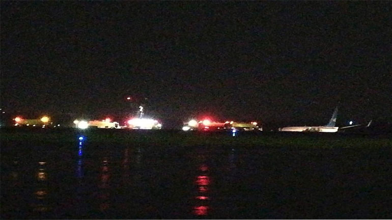 Mανίλα: Boeing 737 προσέκρουσε στον διάδρομο προσγείωσης