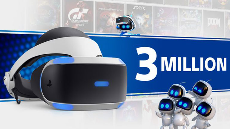 PlayStation VR: Ξεπέρασε τα 3 εκατ. σε πωλήσεις παγκοσμίως