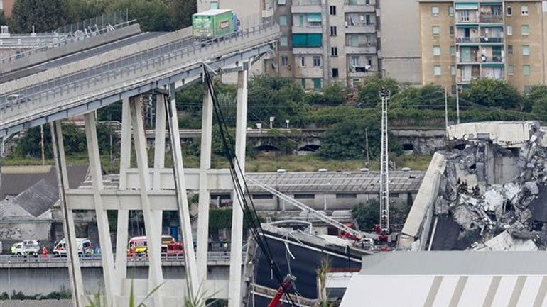 Καταγγελία μηχανικού: «Χρειαζόταν έκτακτη συντήρηση η γέφυρα της Γένοβας που δεν έγινε ποτέ»