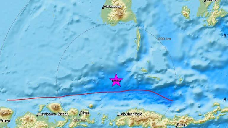 Ισχυρός σεισμός 6,5 Ρίχτερ στην Ινδονησία