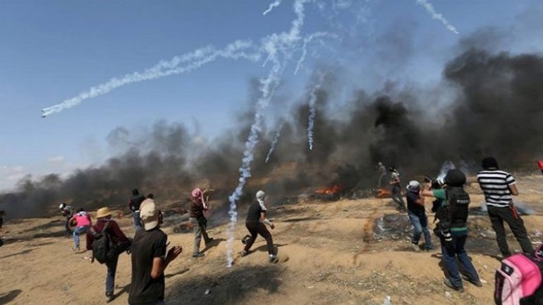 Διαδηλώσεις στη Λωρίδα της Γάζας: Δύο Παλαιστίνιοι νεκροί και 241 τραυματίες