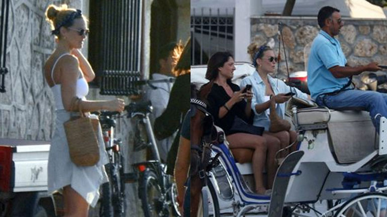 Η Bar Refaeli απολαμβάνει το ελληνικό καλοκαίρι στις Σπέτσες!