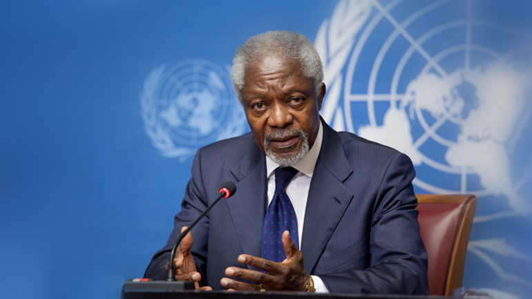 Απεβίωσε o Κόφι Ανάν Απεβίωσε o Κόφι Ανάν