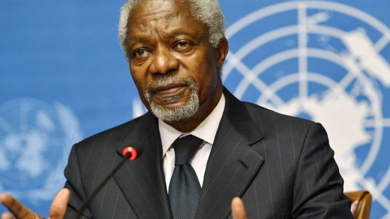Παγκόσμιος φόρος τιμής στον Κόφι Aνάν