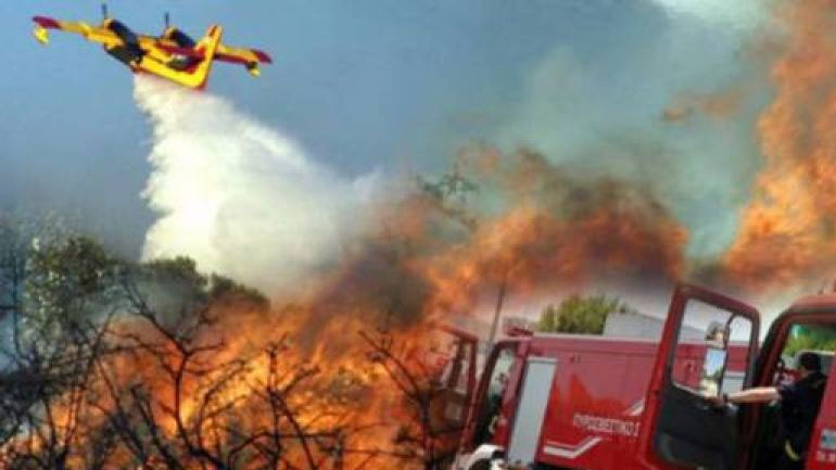 Υψηλός κίνδυνος εκδήλωσης πυρκαγιάς για σήμερα στη Χαλκιδική