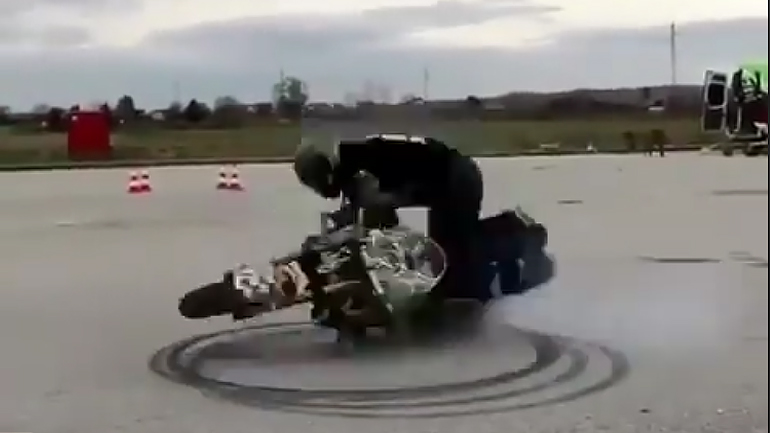 Ο πιο ζαλισμένος stunt rider