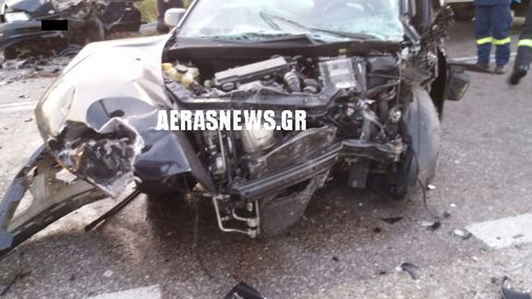 Τροχαίο δυστύχημα στην εθνική οδό Αγρινίου – Αμφιλοχίας