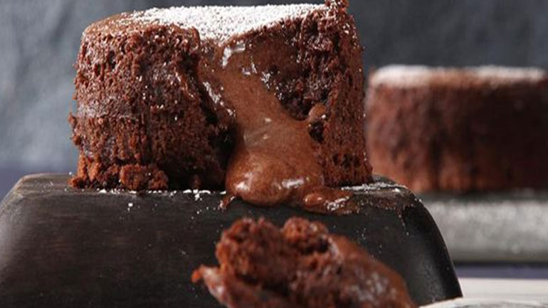 Σουφλέ σοκολάτα γάλακτος