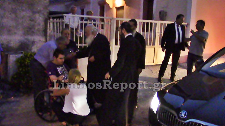 Η στιγμή που συγκίνησε τον Αρχιεπίσκοπο Ιερώνυμο στη Λήμνο