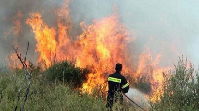 Αλεξανδρούπολη: Σε εξέλιξη η πυρκαγιά στην περιοχή Καβησός