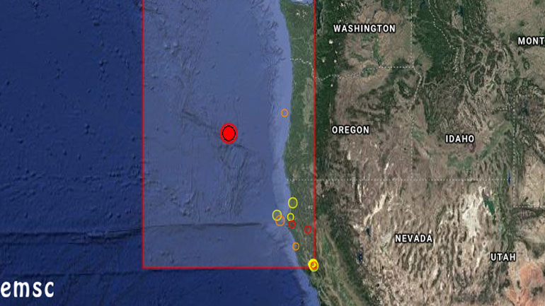 ΗΠΑ: Σεισμός 6,3 Ρίχτερ δυτικά του Όρεγκον