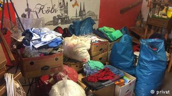 Το υπόγειο του Στέφαν Γκράλερτ γέμισε αμέσως με δωρεές