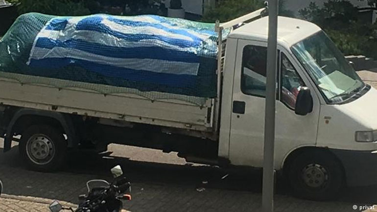 Ένας Γερμανός στο πλευρό των Ελλήνων πυρόπληκτων