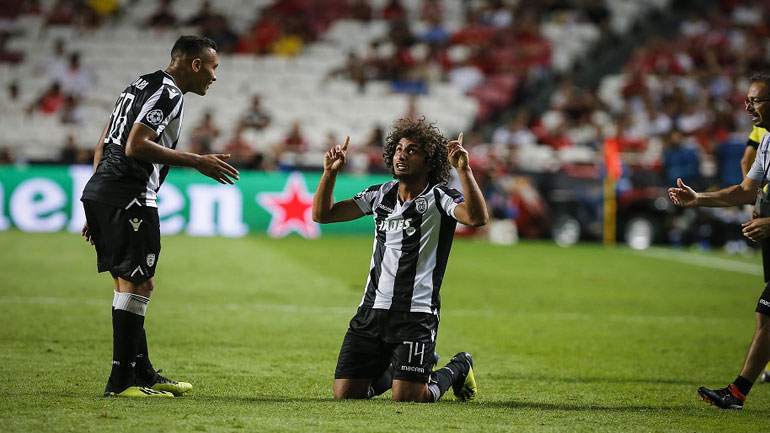 Ζημιά ο ΠΑΟΚ στους παίκτες της Μπενφίκα