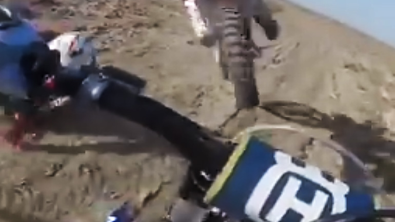 Μια παραλίγο εντουροκαταστροφή Μια παραλίγο εντουροκαταστροφή