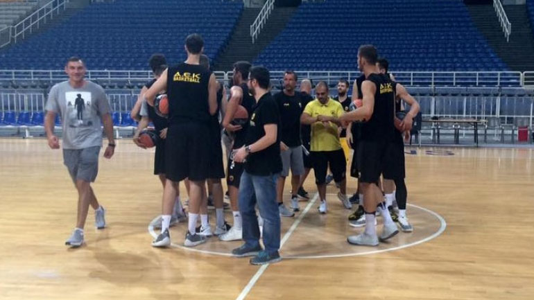 AΕΚ: Στην προπόνηση οι Ματσιούλις, Μέις και Γκρίφιν