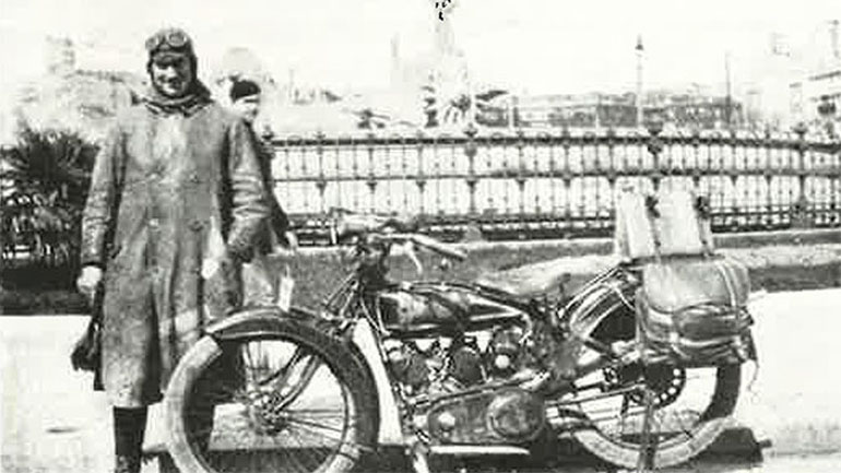 Ταξίδι με Husqvarna πριν έναν αιώνα; Γιατί όχι;