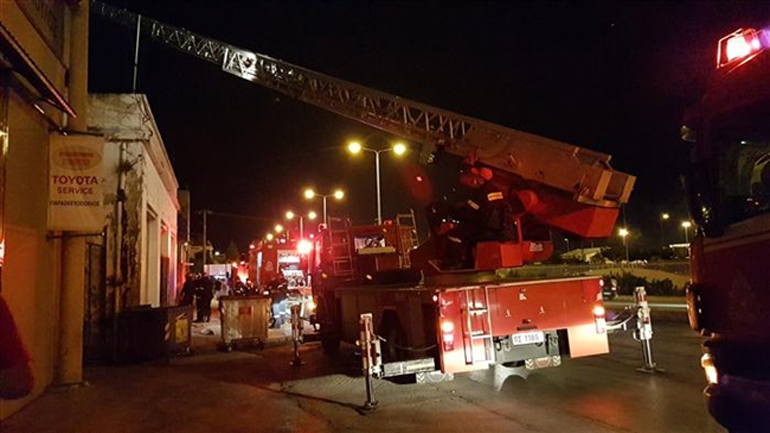 Πάτρα: Μεγάλη κινητοποίηση της Πυροσβεστικής για πυρκαγιά