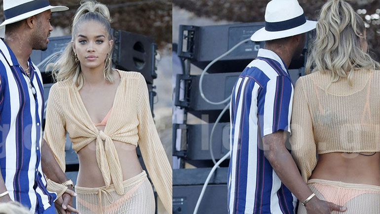 Ασυγκράτητος ο ηθοποιός Terrence J με το διάσημο μοντέλο Jasmine Sanders στη Μύκονο!