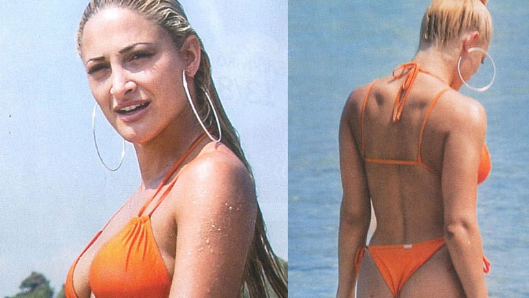 Η Ιωάννα Τούνη κάνει τις βουτιές της στη Χαλκιδική και κολάζει τον ανδρικό πληθυσμό!