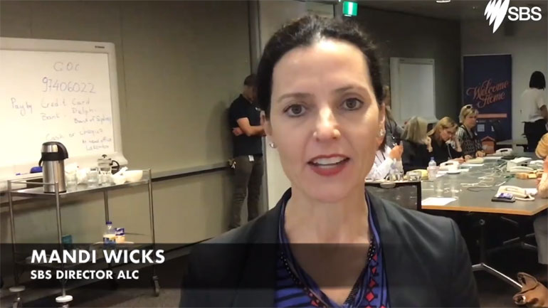 Ραδιοέρανος στην Αυστραλία από τη Δημόσια Ραδιοφωνία  SBS για τους πυρόπληκτους της Αττικής