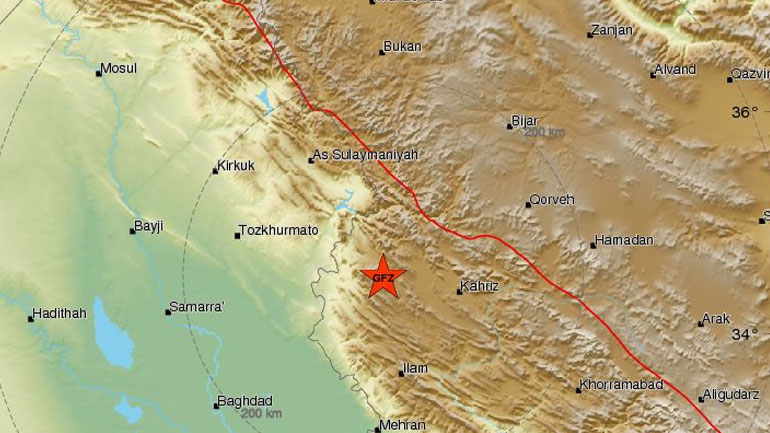 Σεισμική δόνηση 6,1R στο Ιράν