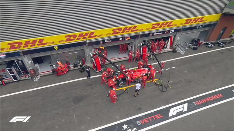 H εγκατάλειψη του Raikkonen