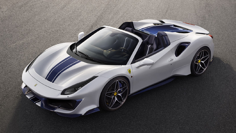 Καλοκαιρινό όνειρο η Ferrari 488 Pista Spider