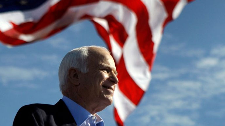 ΗΠΑ: Στο μεταθανάτιο μήνυμά του ο Τζον Μακέιν προειδοποιεί τους Αμερικανούς να μην «κρύβονται πίσω από τείχη»