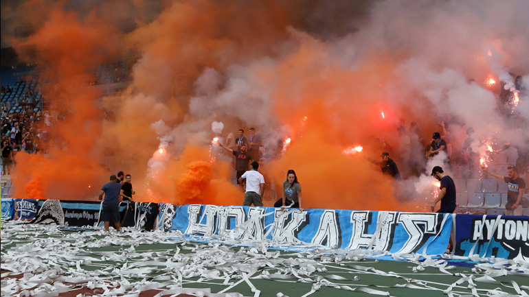 Εντυπωσιακή η πρώτη προπόνηση του Ηρακλή