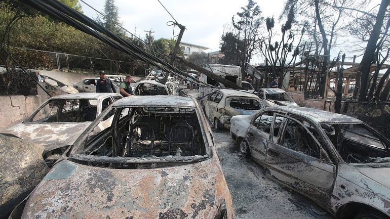 Εξιτήριο πήρε το παιδάκι που νοσηλευόταν με εγκαύματα από τις φονικές πυρκαγιές στο Μάτι
