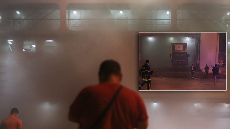 “Κόλαση” στο εσωτερικό του “Ελευθέριος Βενιζέλος” “Κόλαση” στο εσωτερικό του “Ελευθέριος Βενιζέλος”