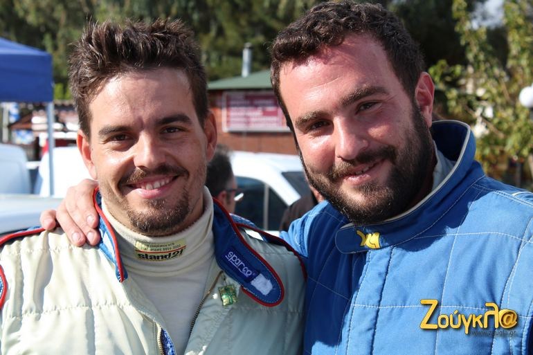 Ο Γιώργος Κεχαγιάς (αριστερά) θα τρέχει με το Fiesta R5 (στην φωτογραφία με τον ξάδερφό του Πάνο Κέκκη)