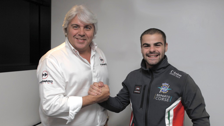 Ο Mario Fenati πρώτος αναβάτης της MV Agusta