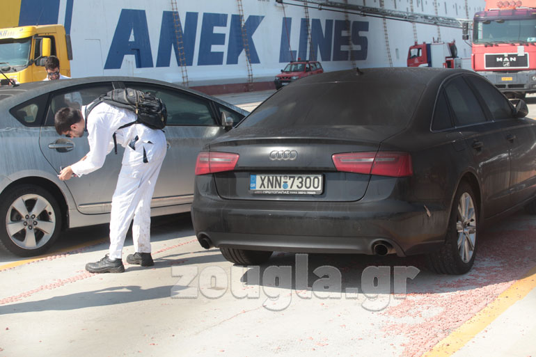 Οχήματα υπέστησαν ζημιές