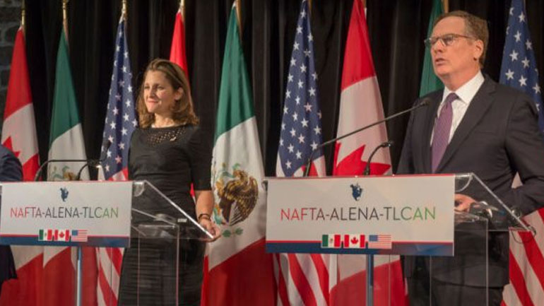 Συνεχίζονται οι διαπραγματεύσεις ΗΠΑ-Καναδά για το εμπόριο