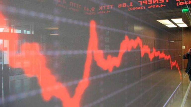 Πτώση στο Χρηματιστήριο Αθηνών