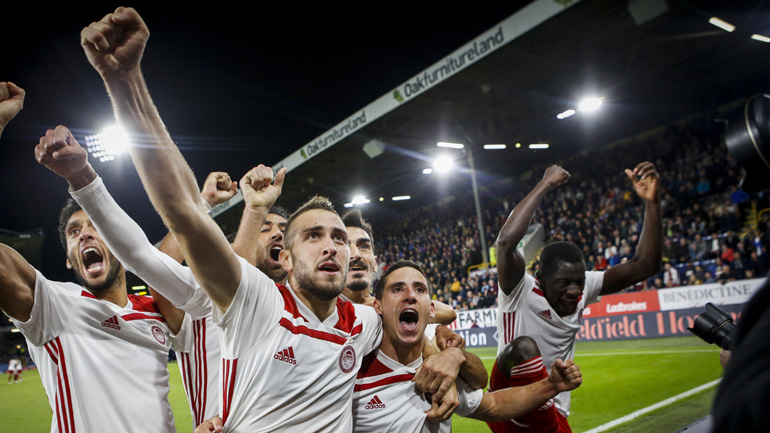 Στους ομίλους του Europa League ο Ολυμπιακός, 1-1 με την Μπέρνλι Στους ομίλους του Europa League ο Ολυμπιακός, 1-1 με την Μπέρνλι