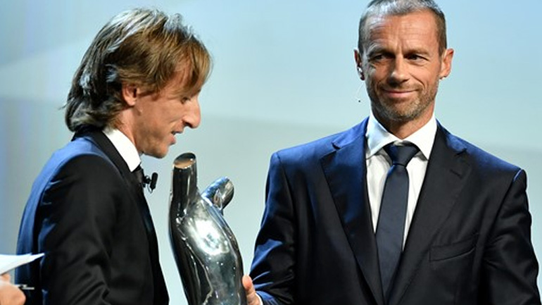 Ποδοσφαιριστής της σεζόν ο Λούκα Μόντριτς