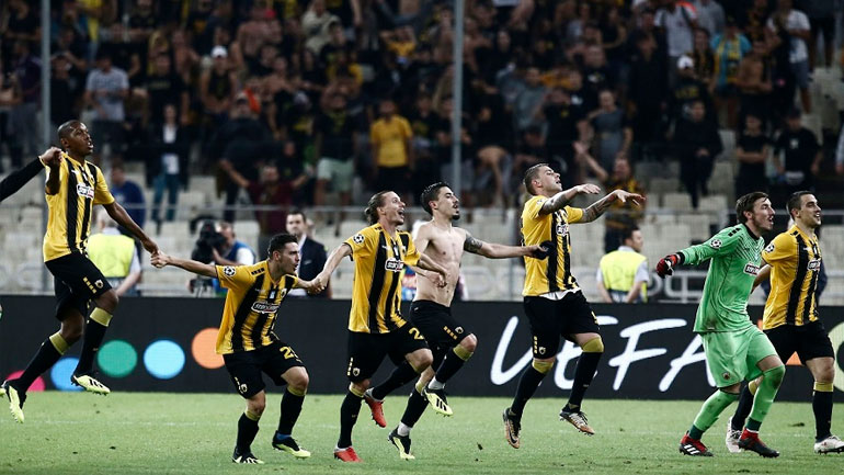 AEK: Η παρακάμερα της πρόκρισης στους ομίλους του Τσάμπιονς Λιγκ