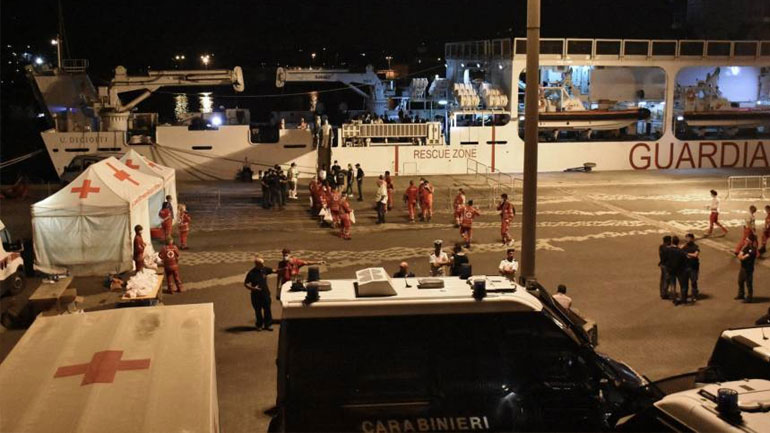 Ιταλία: Εκ περιτροπής υποδοχή μεταναστών στα λιμάνια πέντε ευρωπαϊκών χωρών