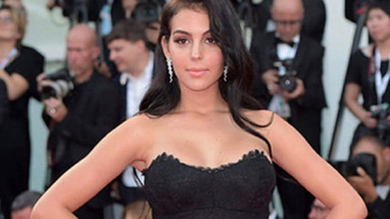 Venice Film Festival: Με σέξι μαύρο φόρεμα η σύντροφος του Cristiano Ronaldo στο κόκκινο χαλί!