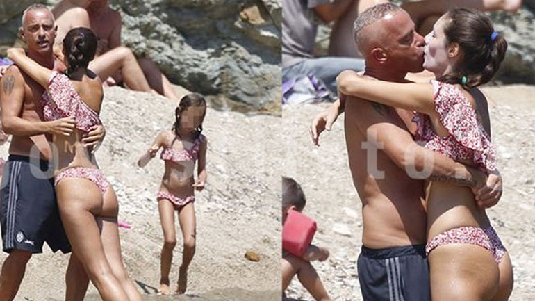 Ασυγκράτητος ο Eros Ramazzotti με τη Marica Pellegrinelli στη Μύκονο!