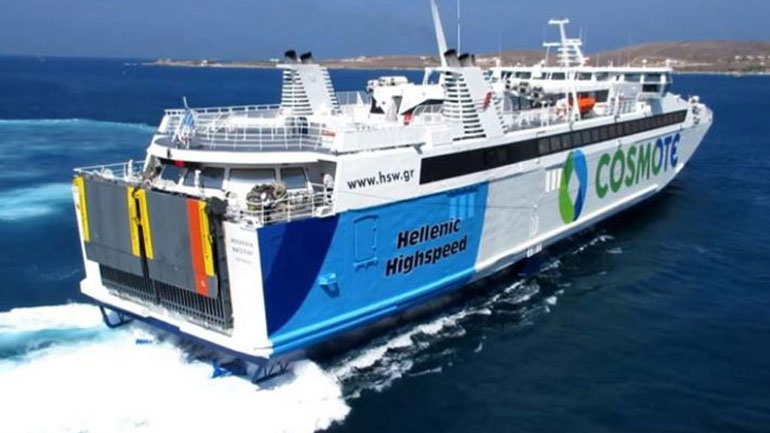 Το highspeed «Paros Jet» αντικαθιστά το «Ελ. Βενιζέλος»