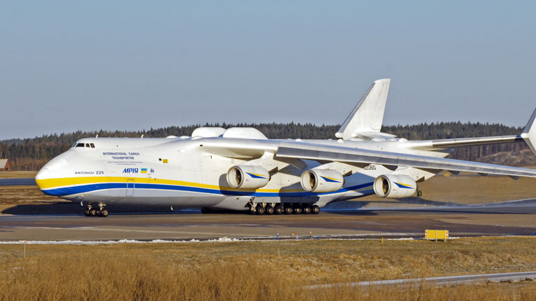 Στο «Ελ. Βενιζέλος» προσγειώθηκε το μεγαλύτερο αεροπλάνο του κόσμου