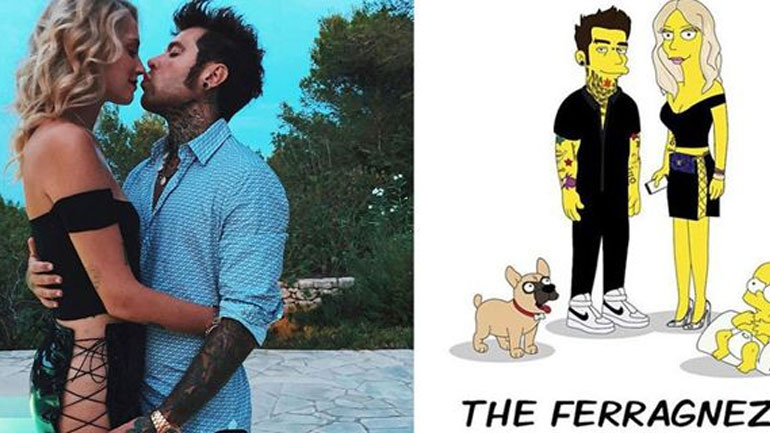 The Ferragnez: H Chiara Ferragni και ο Fedez έγιναν κινούμενα σχέδια λίγο πριν τον γάμο τους!