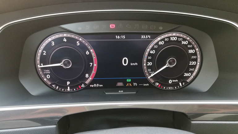 Μηδενίσαμε το trip computer με γεμάτο το ρεζερβουάρ